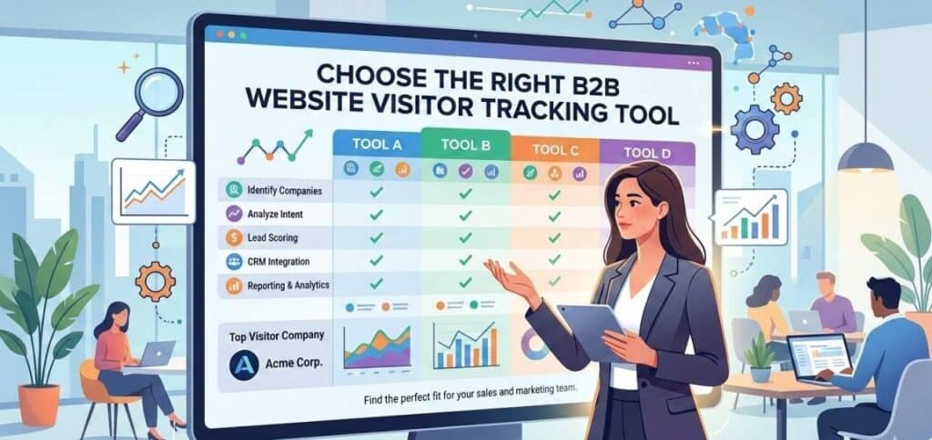 Choose the Right B2B Website Visitor Tracking Tool