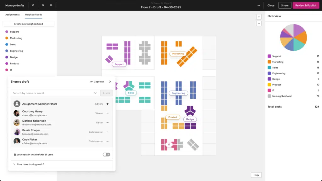 Robin: Best for enterprise workplace analytics
